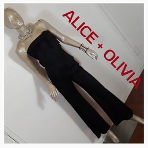 ALICE + OLIVIA BLACK JUMPSUIT